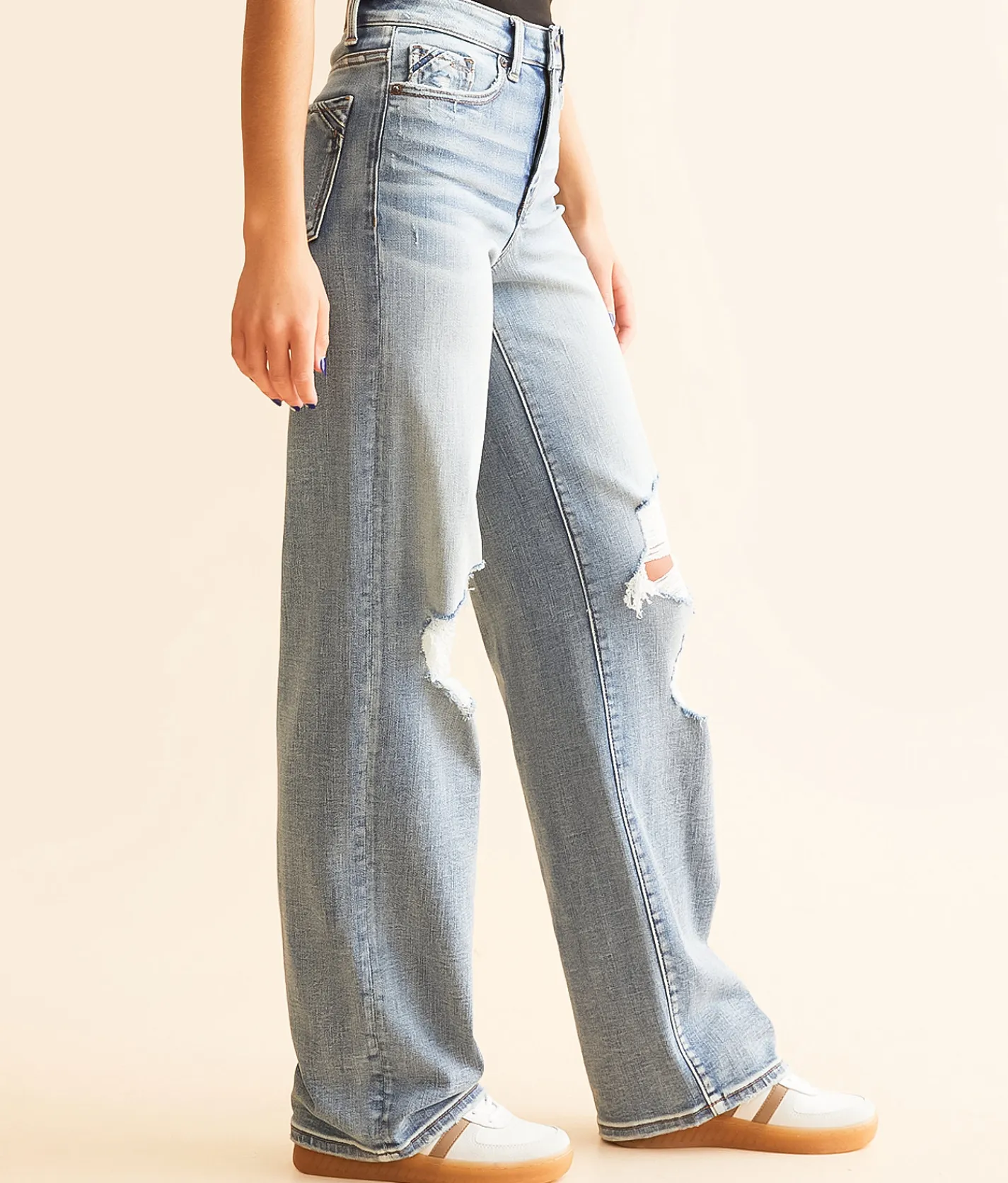 Jeans|Bottoms | Buckle Black Fit No. Wide Leg Stretch Jean Davock