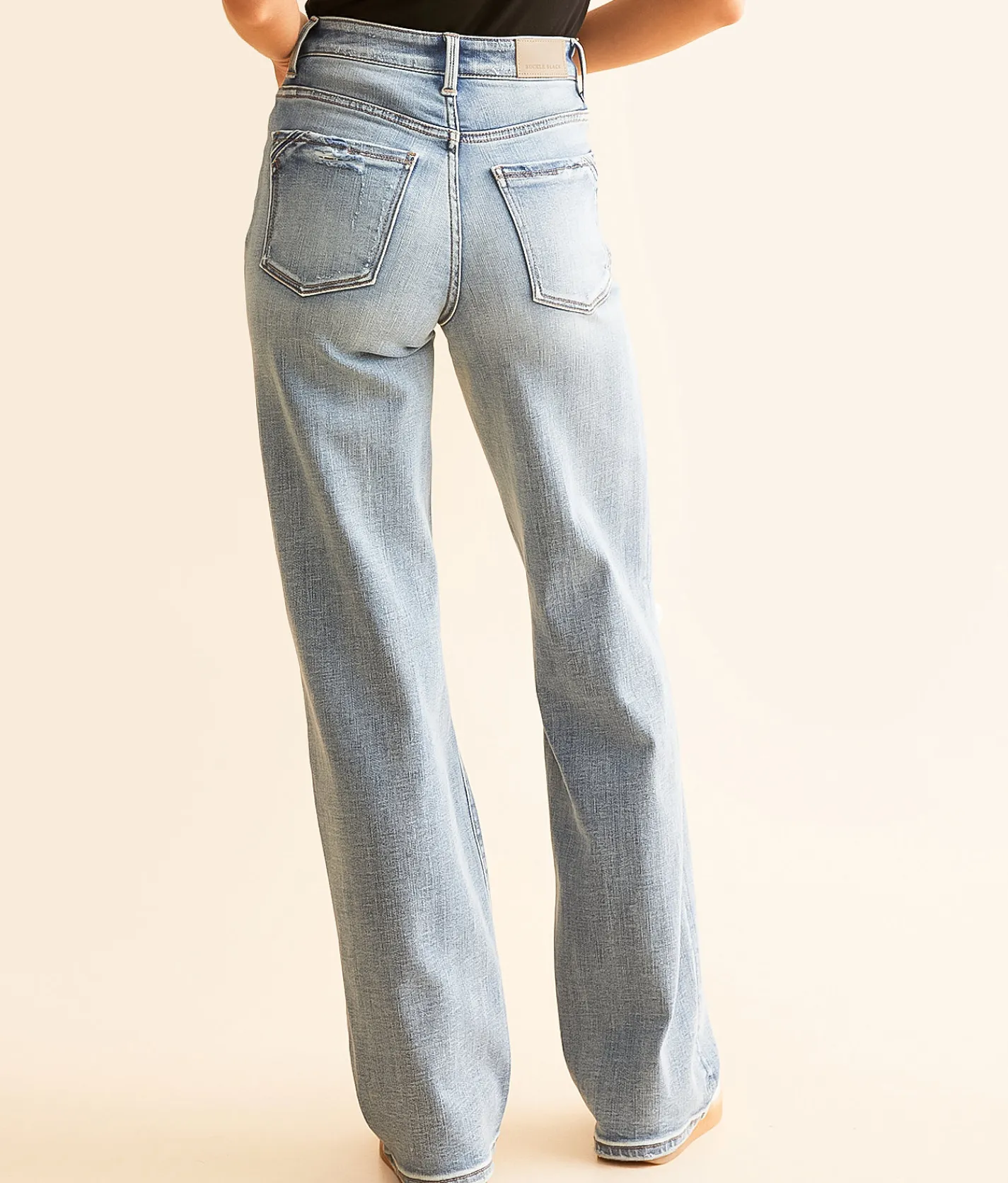 Jeans|Bottoms | Buckle Black Fit No. Wide Leg Stretch Jean Davock