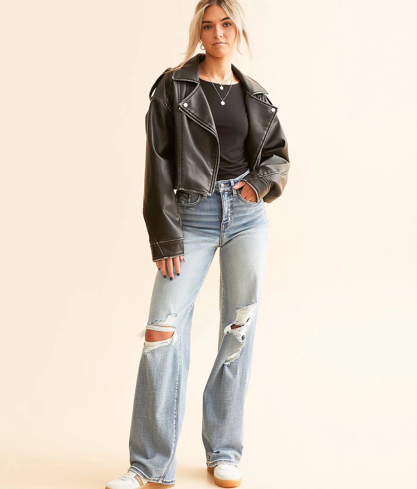 Jeans|Bottoms | Buckle Black Fit No. Wide Leg Stretch Jean Davock