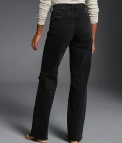 Buckle Black Fit No. 53 Wide Leg Stretch Jean Flemings New