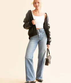 Jeans|Bottoms | Buckle Black Fit No. Wide Leg Stretch Jean Joette