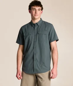 Tops | Ariat Fitted VenTek Outbound Shirt Dark Slate