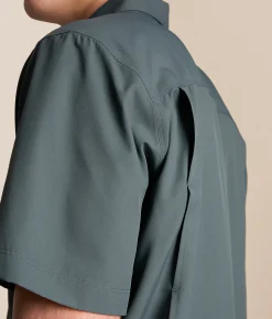 Tops | Ariat Fitted VenTek Outbound Shirt Dark Slate