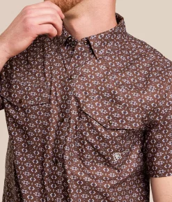 Ariat Fitted VenTEK Western Shirt Decadent Chocolate Online