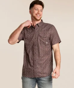 Ariat Fitted VenTEK Western Shirt Decadent Chocolate Online