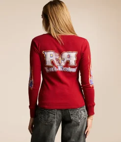 Rock Revival Flame T-Shirt Red Online