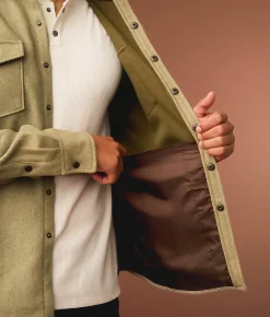 Tops | Outpost Makers Flannel Athletic Shirt Green