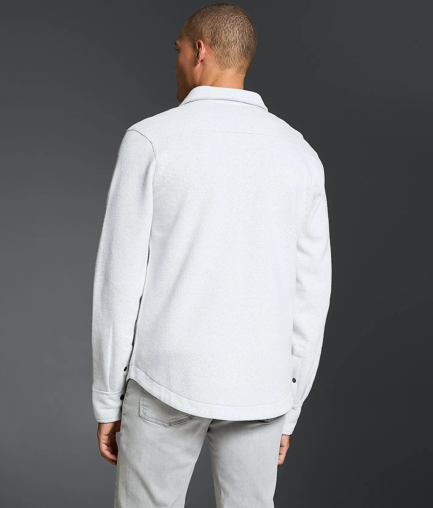 Tops | Outpost Makers Flannel Athletic Shirt Grey