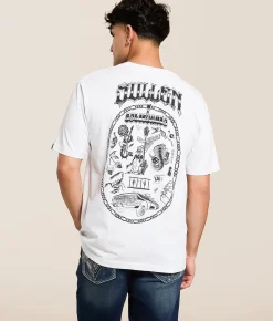 Sullen Flash Chain T-Shirt White Discount
