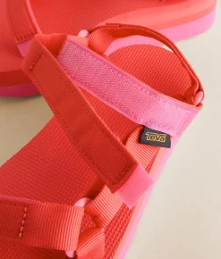 Shoes | Teva Flatform Universal Sandal Hot Pink