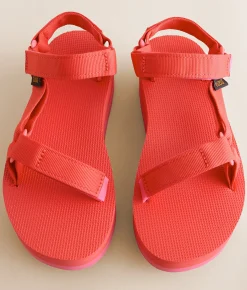 Shoes | Teva Flatform Universal Sandal Hot Pink
