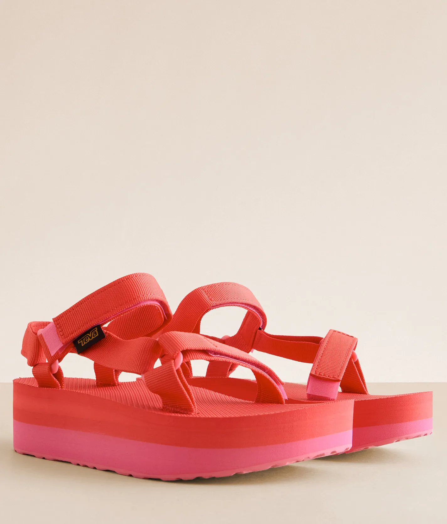 Shoes | Teva Flatform Universal Sandal Hot Pink