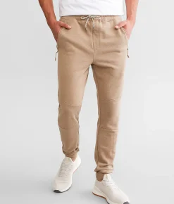 Bottoms|Activewear | Departwest Fleece Jogger Chocolate Brown