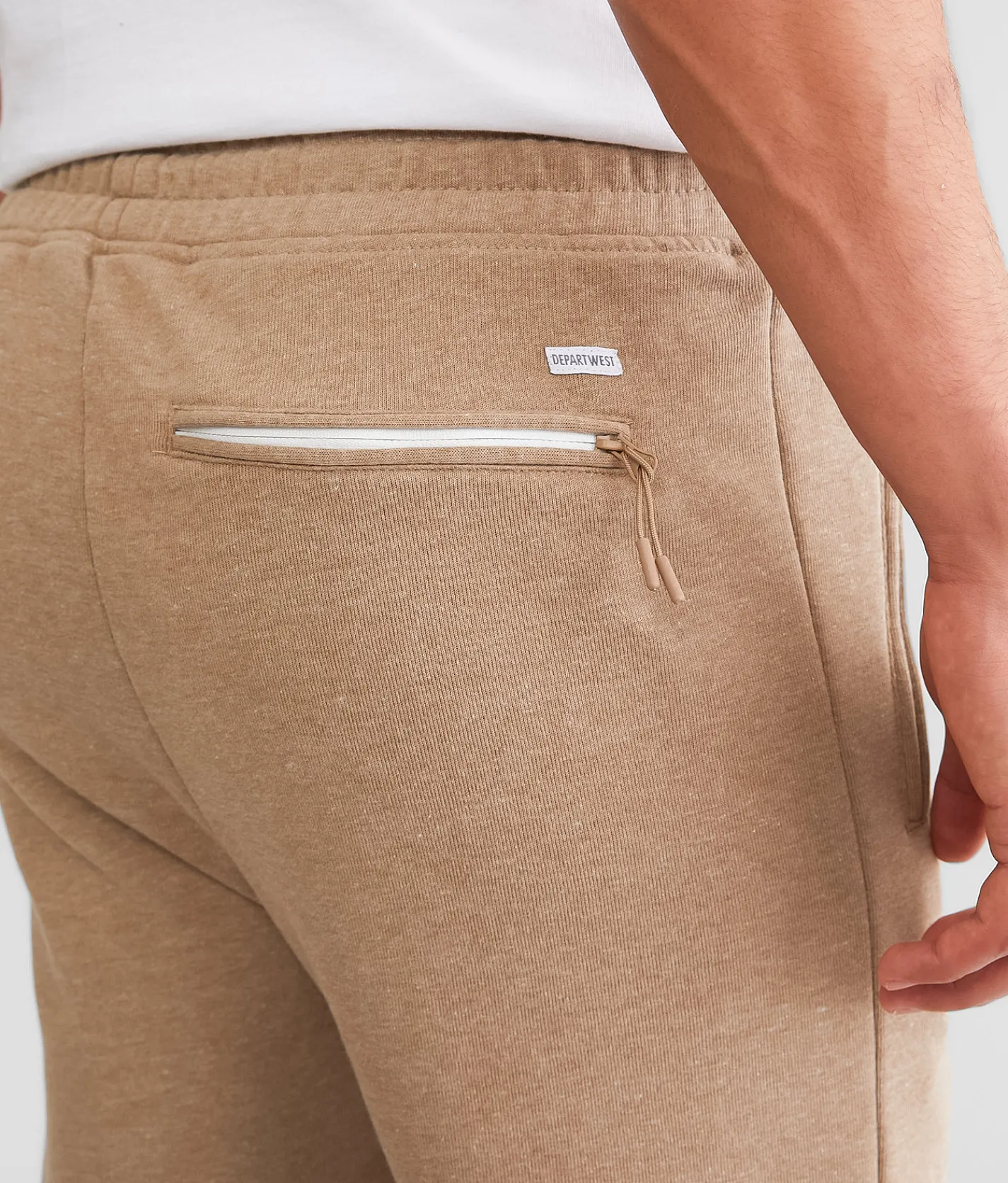 Bottoms|Activewear | Departwest Fleece Jogger Chocolate Brown