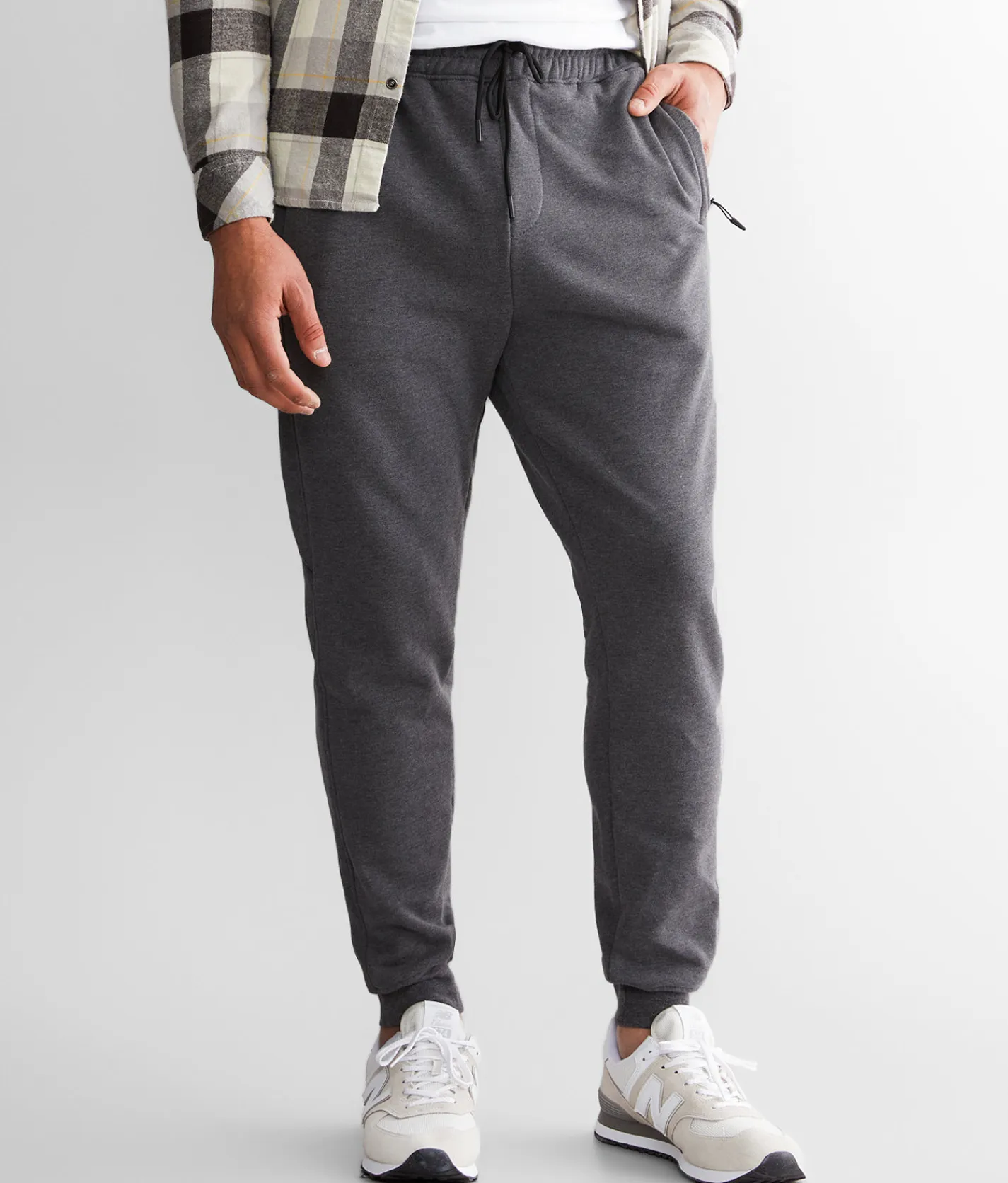 Departwest Fleece Jogger Light Grey Best