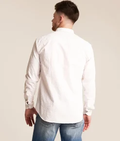 Eight X Flocked Shirt White Best