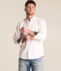 Eight X Flocked Shirt White Best
