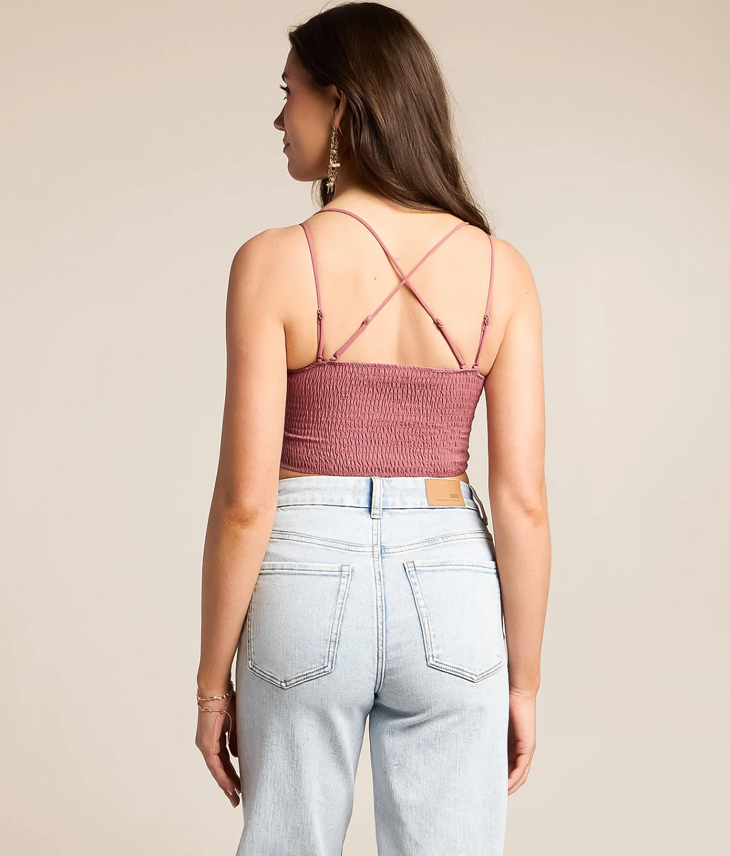 Tops | Willow & Root Floral Crochet Lace Brami Pristine