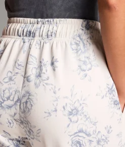 BKE Floral Jogger Blue White Online