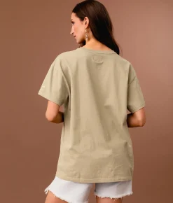 Tops | Sterling & Stitch Floral Western Boot Oversized T-Shirt Seagrass