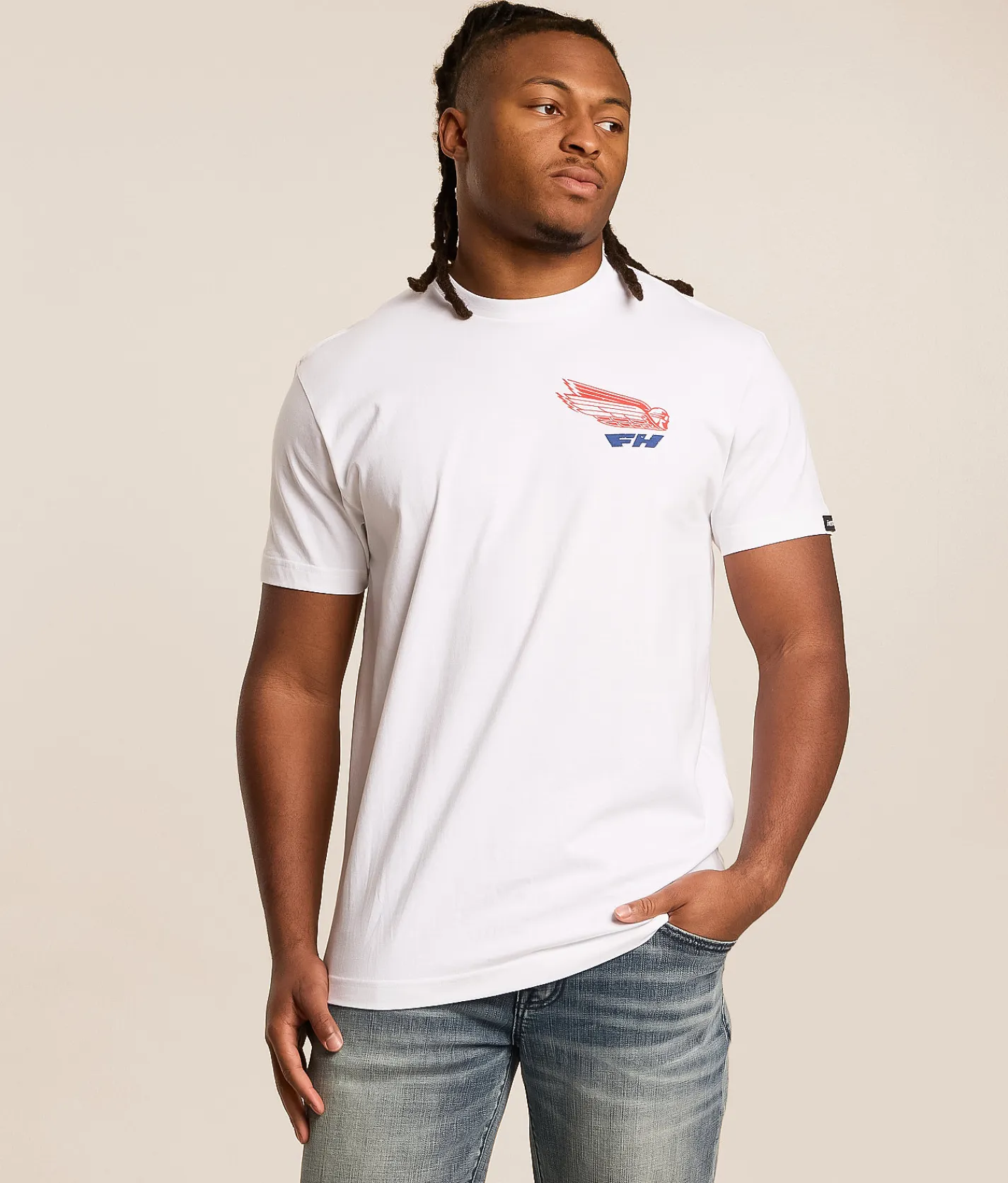 Tops|Graphic T-Shirts | Fasthouse Flyer T-Shirt White