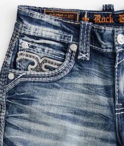 Rock Revival Flynn Stretch Short Flynn H203 Hot