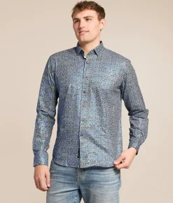 Eight X Foiled Shirt Multi Sale