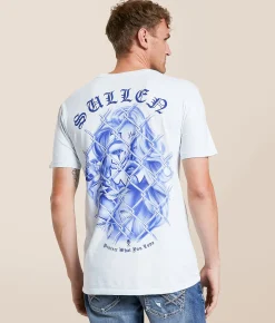 Sullen Forbidden Love T-Shirt Illusion Blue Discount