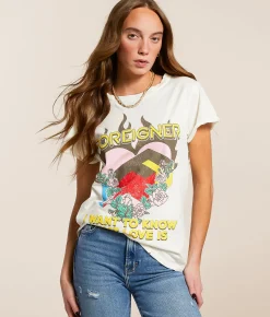 Tops | Odd People Foreigner Band T-Shirt Pearl