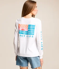 Tops | Salt Life Forever Coastal 2.0 T-Shirt White