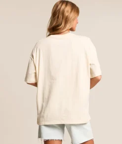 Tops | Billabong Forever Dawn Oversized T-Shirt White Cap