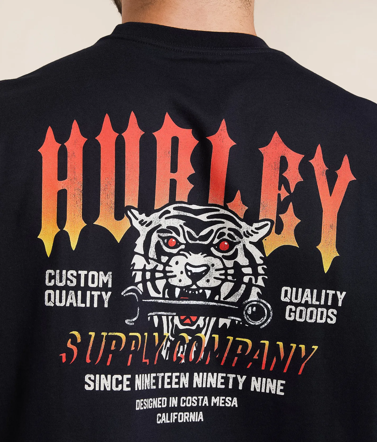Graphic T-Shirts | Hurley Forged T-Shirt Black
