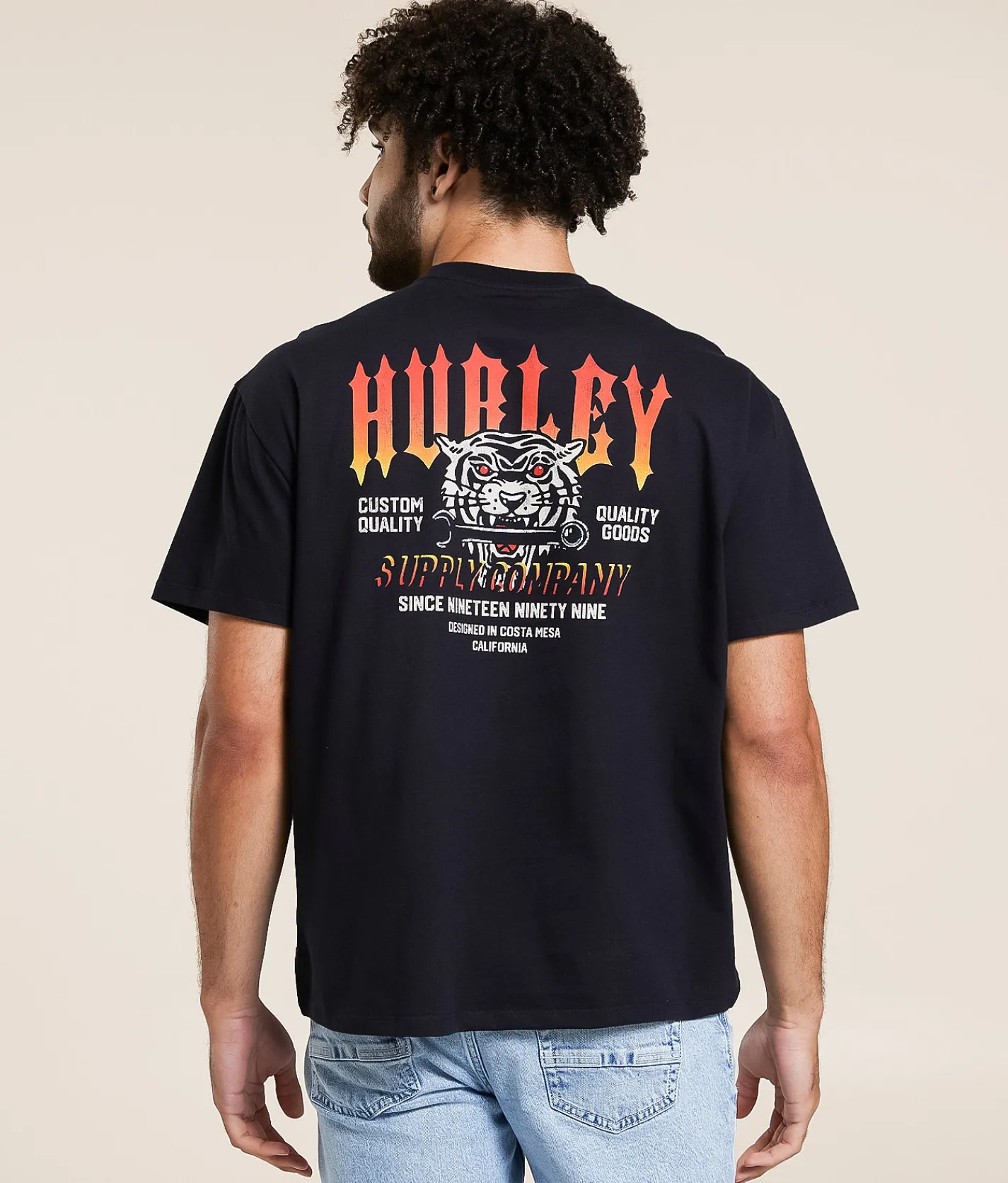 Graphic T-Shirts | Hurley Forged T-Shirt Black