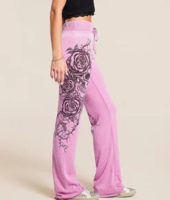 Affliction Forgotten Sweatpant Pink Clearance