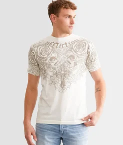 Affliction Forgotten T-Shirt Antique White Clearance