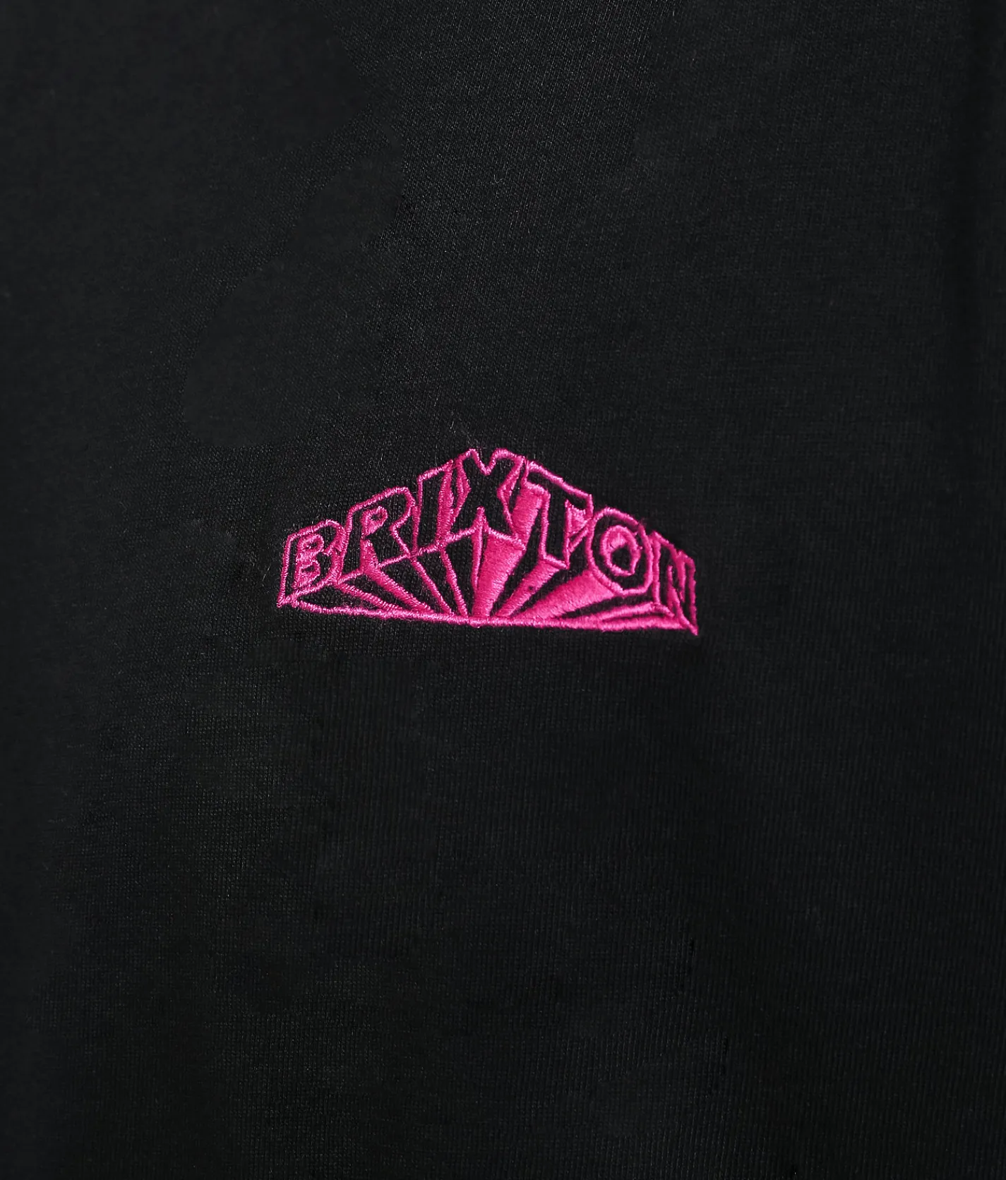 Brixton Forman T-Shirt Black Worn Wash