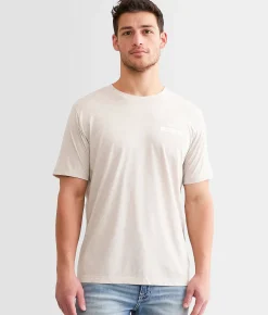 Graphic T-Shirts | RVCA Forward Sport T-Shirt Dark Khaki Heather