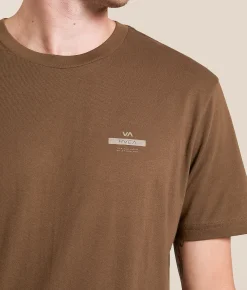Tops|Graphic T-Shirts | RVCA Forward T-Shirt Bombay Brown