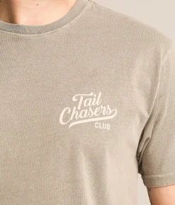 Tail Chasers Club Foul Language T-Shirt Fallen Rock Pigment Dye Clearance