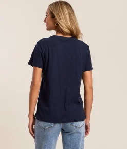 Z Supply Foundation Slub T-Shirt Eclipse