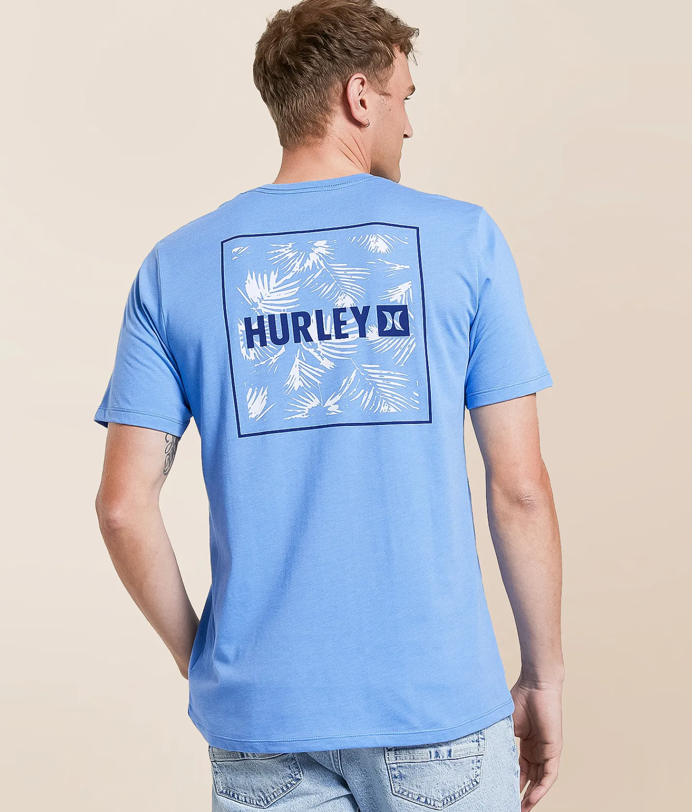 Hurley Four Corners T-Shirt Aquifer Htr Clearance