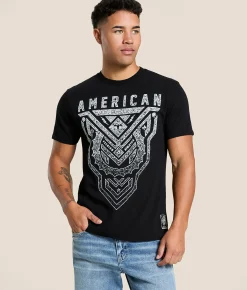 Graphic T-Shirts | American Fighter Foxpark T-Shirt Black