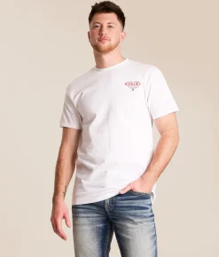 Tops|Graphic T-Shirts | Hurley Framed Out T-Shirt White