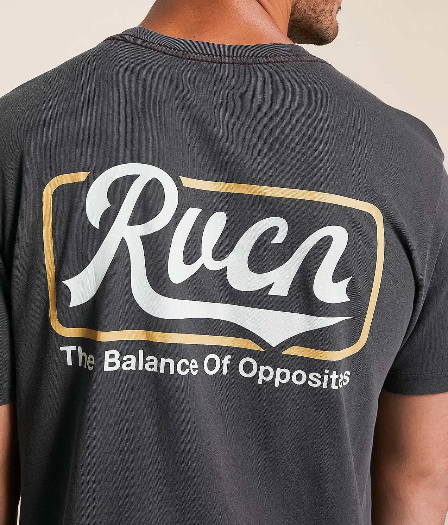 Tops|Graphic T-Shirts | RVCA Frame Up T-Shirt Pirate Black