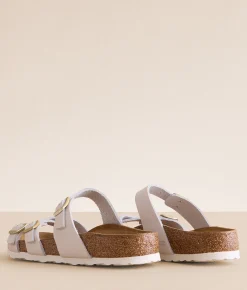 Shoes|Activewear | Birkenstock® Franca Leather Sandal Antique White