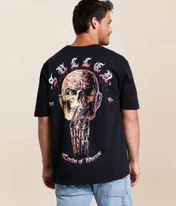 Sullen Fred T-Shirt Jet Black Sale