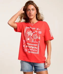 Billabong Free Bird T-Shirt Fiesta Red Clearance