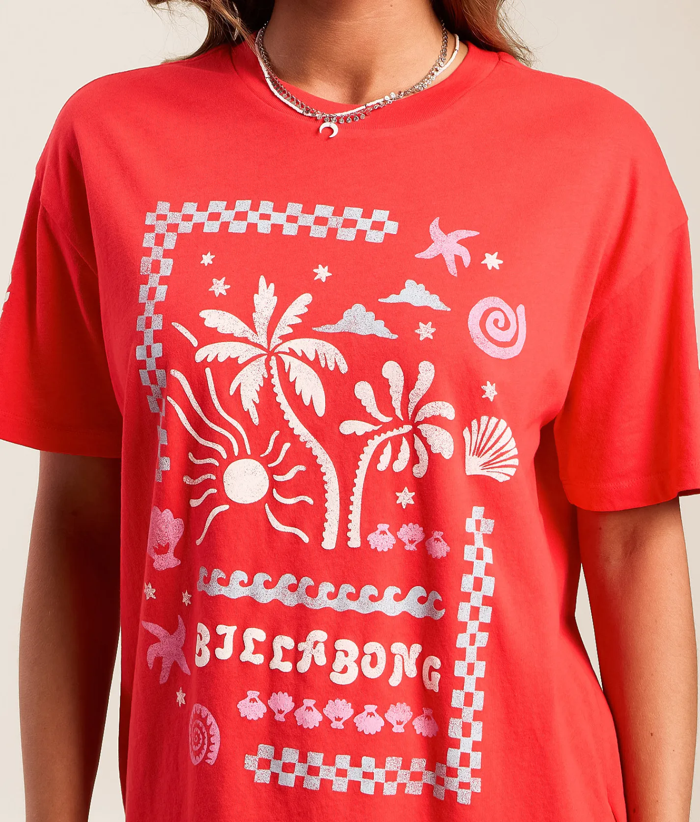 Billabong Free Bird T-Shirt Fiesta Red Clearance