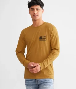 Graphic T-Shirts | Ariat Free Circle T-Shirt Harvest Gold