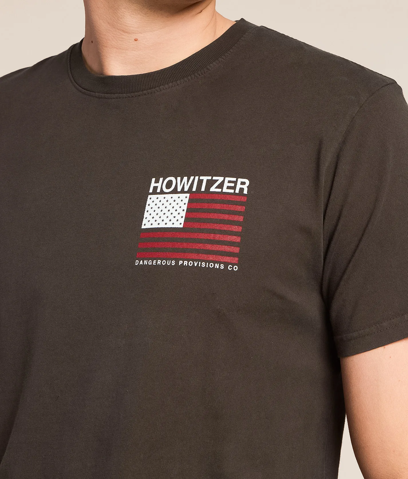Howitzer Freedom Defender T-Shirt Vintage Black